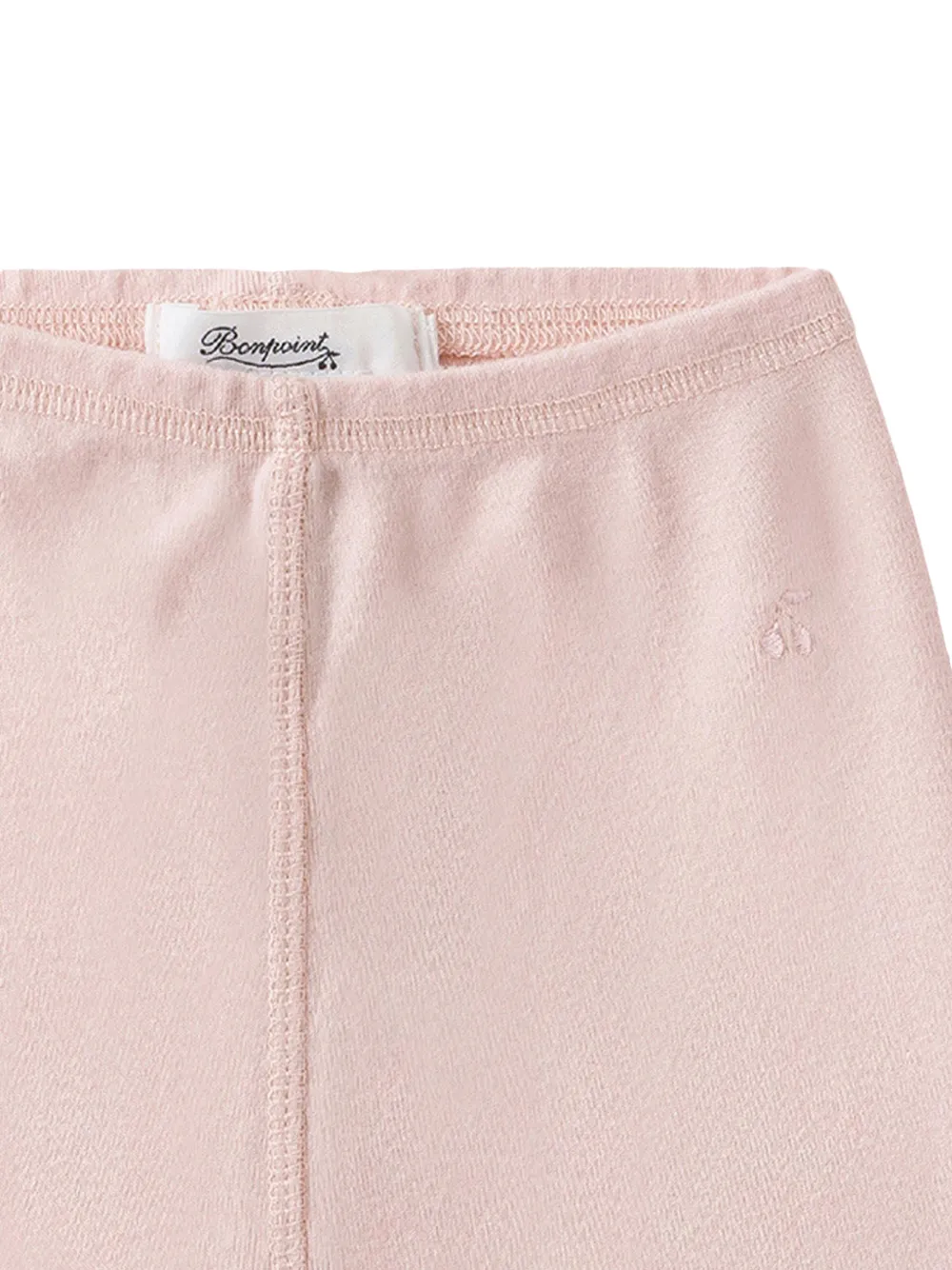 Bonpoint Legging met geborduurd logo Roze