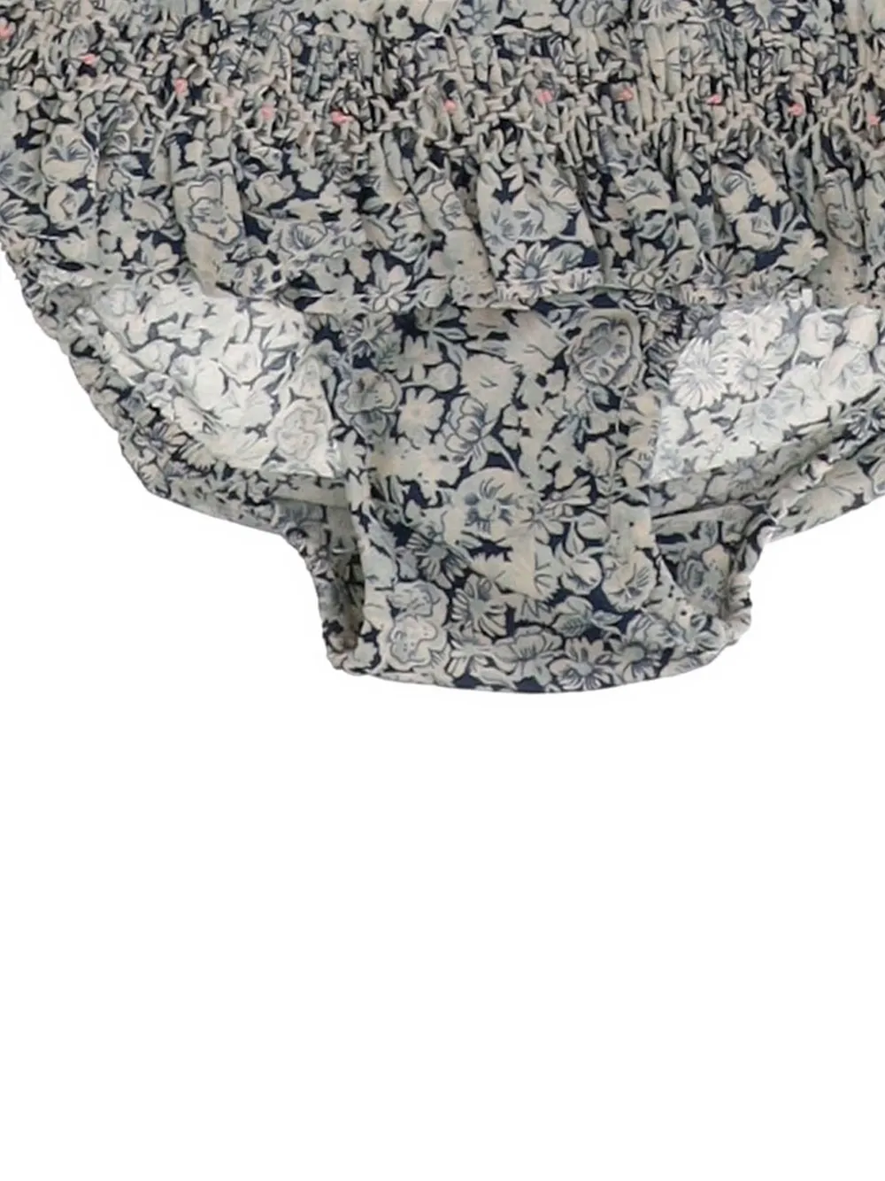 Bonpoint Zwembroek met elastische taille en bloemenprint Blauw