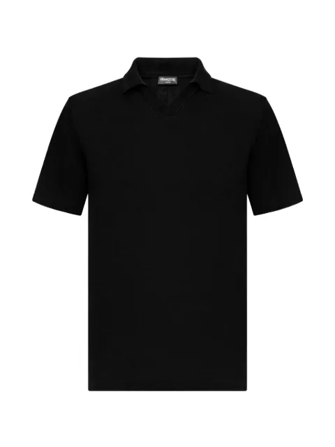 FRANZESE COLLECTION V-neck ribbed T-shirt