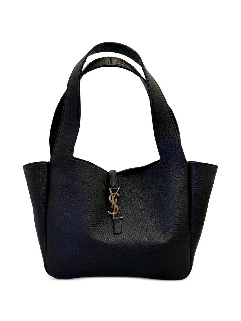 Saint Laurent small LE 5 À 7 Bea leather shoulder bag - Schwarz