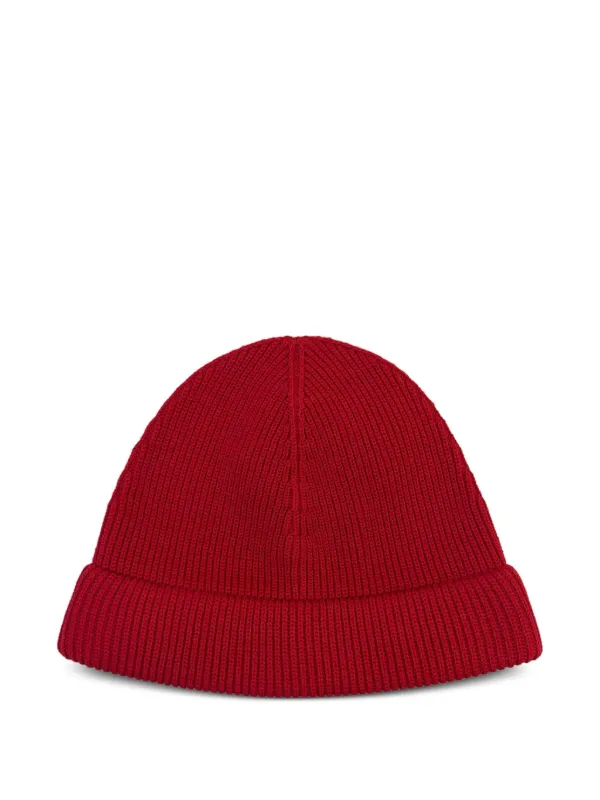 Loro Piana Sloop Beanie Hat in Red