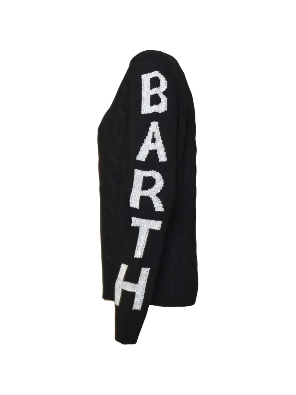 Mc2 Saint Barth Kids Cable-knit Sweater - Black 