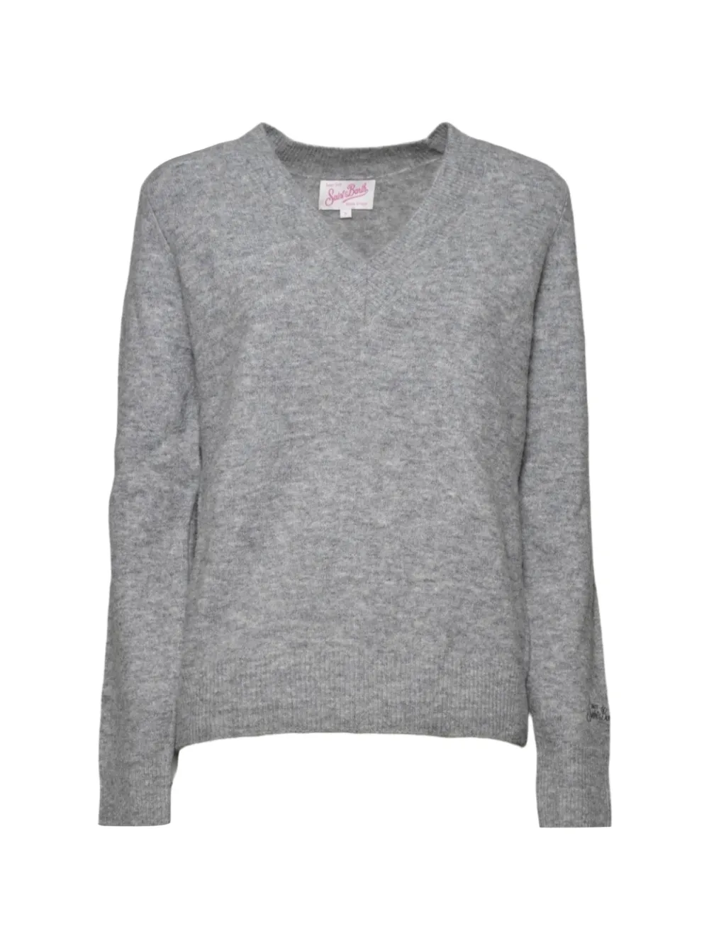 MC2 Saint Barth V-neck knit sweater · M