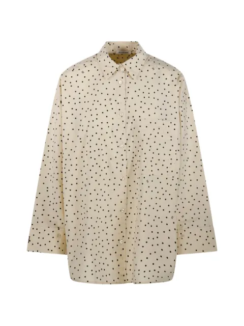 By Malene Birger Derris polka-dot shirt