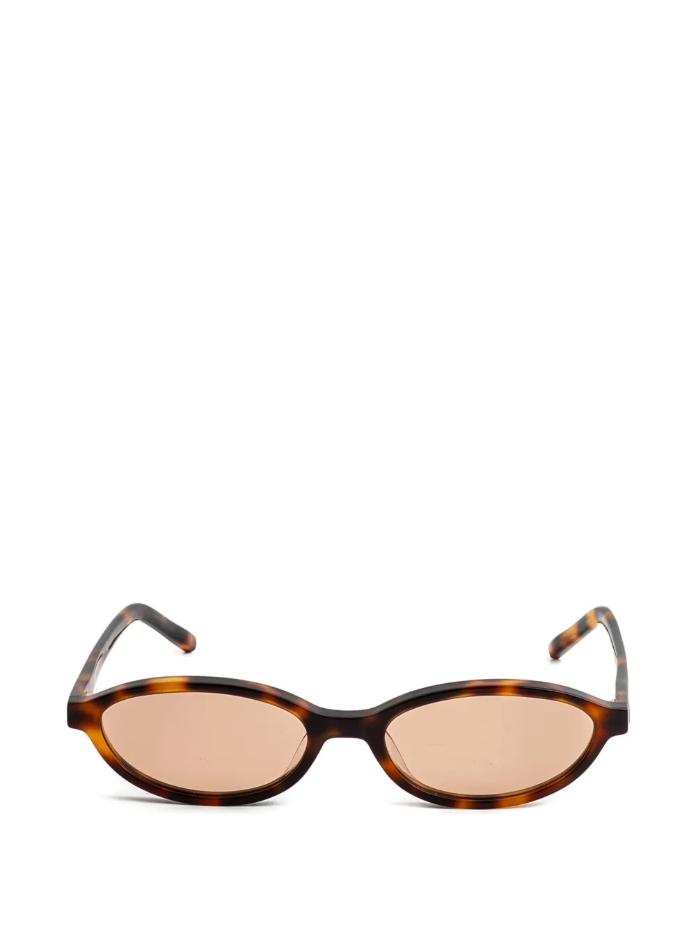 Kaleos Summerspring oval-frame sunglasses - Marrone