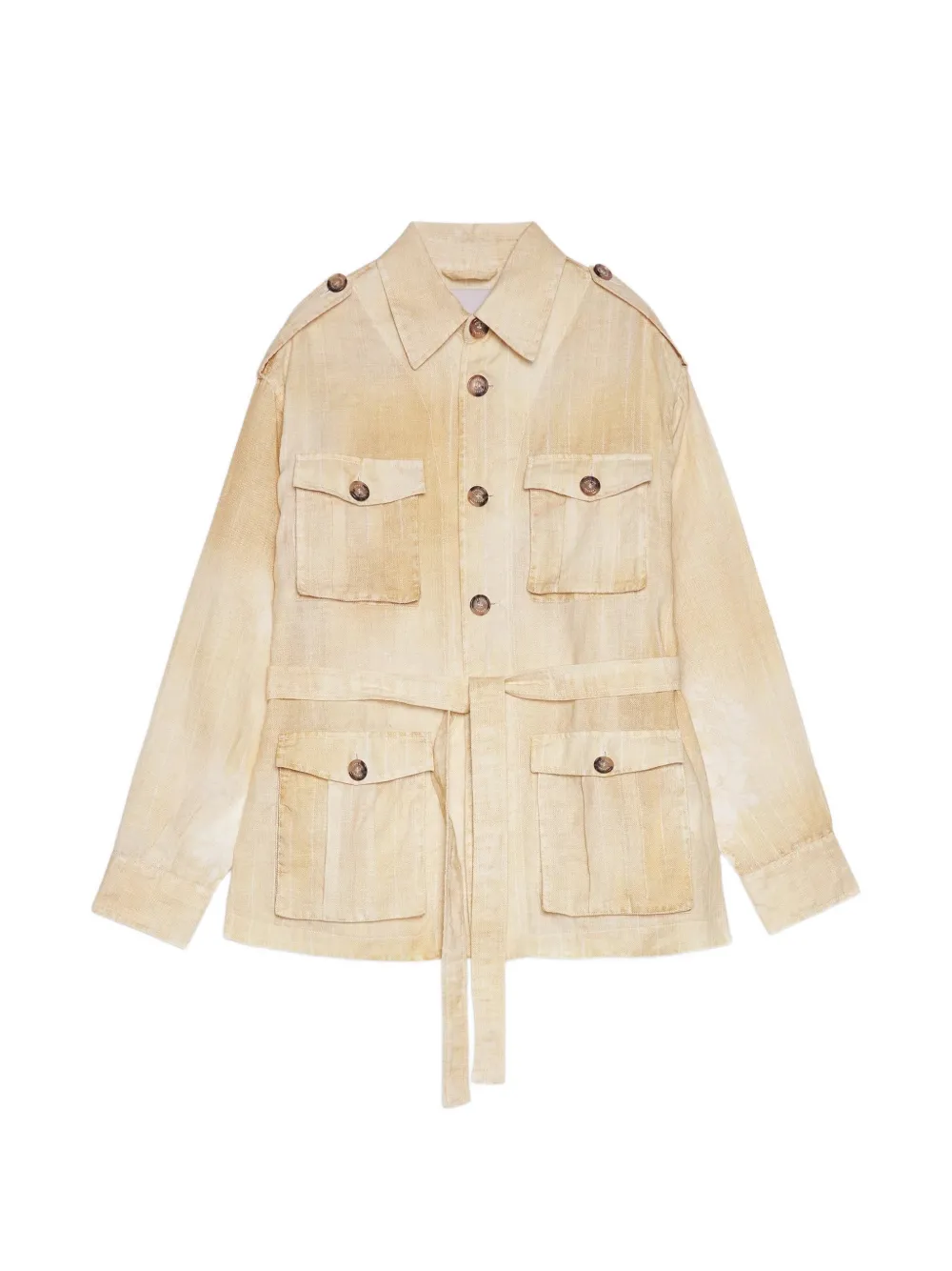 ERMANNO FIRENZE Sahariana jacket - Neutrals