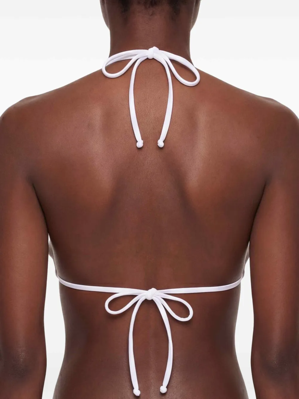MC2 Saint Barth Sagittarius bikinitop met broderie-anglaise Wit