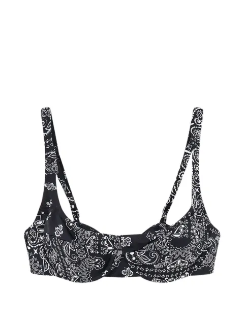 MC2 Saint Barth Amira bandana-print underwired bikini top