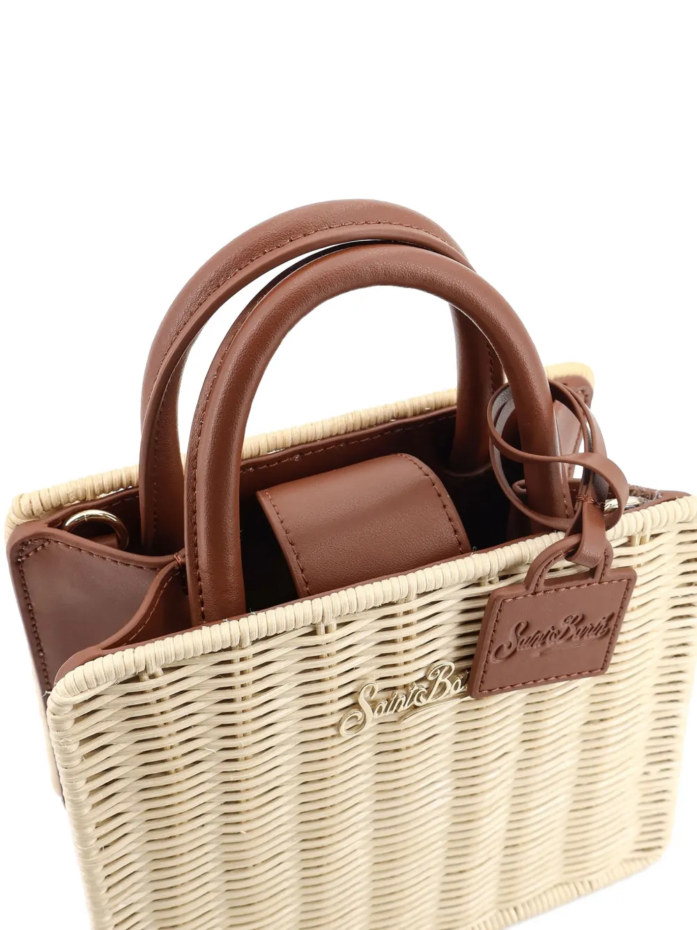 MC2 Saint Barth Shop Bag mini-tas Beige
