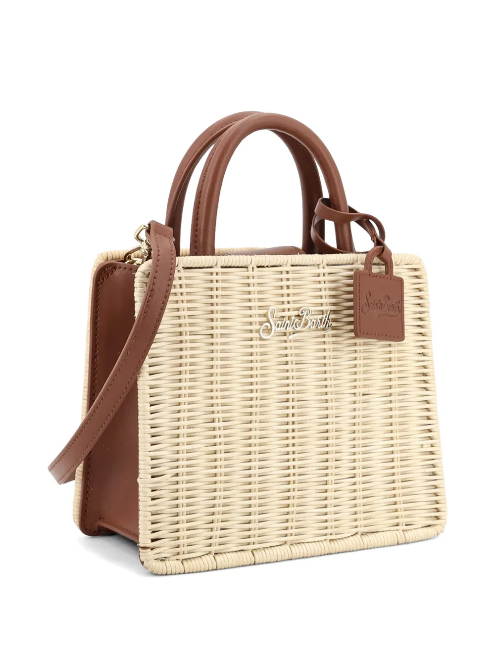 MC2 Saint Barth Shop Bag mini-tas Beige