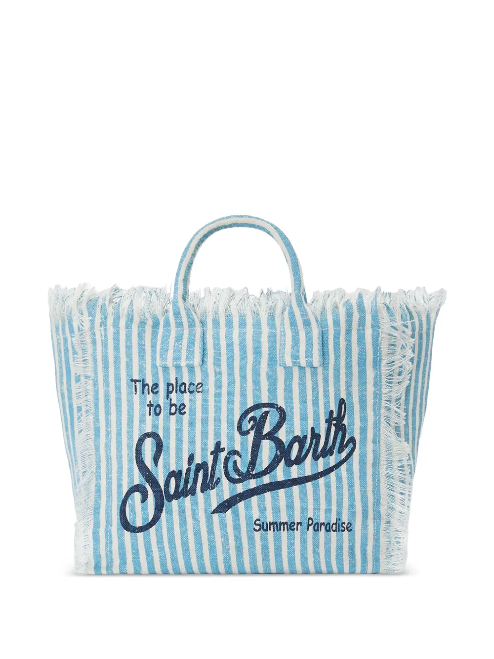 MC2 Saint Barth Kleine Vanity shopper Blauw