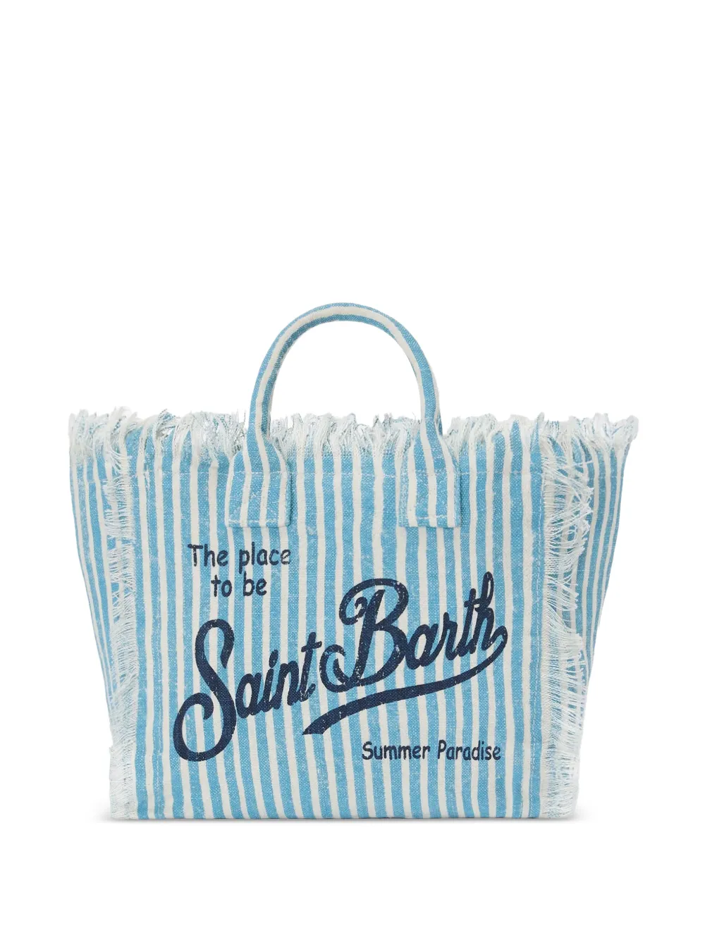 MC2 Saint Barth Kleine Vanity shopper Blauw