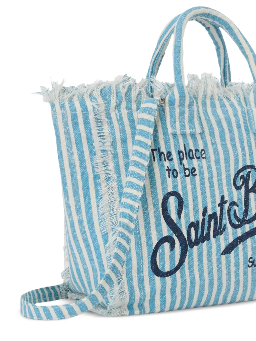 MC2 Saint Barth Kleine Vanity shopper Blauw