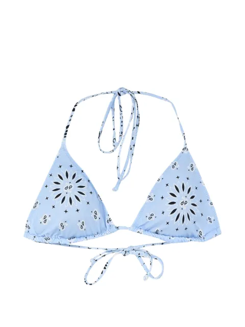 MC2 Saint Barth bandana-print triangle bikini top