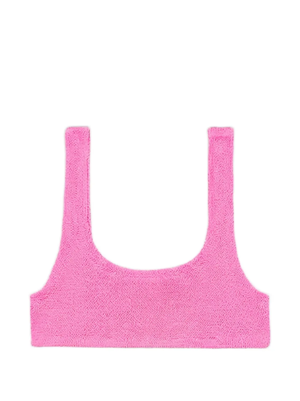 MC2 Saint Barth crinkled bikini top - Pink