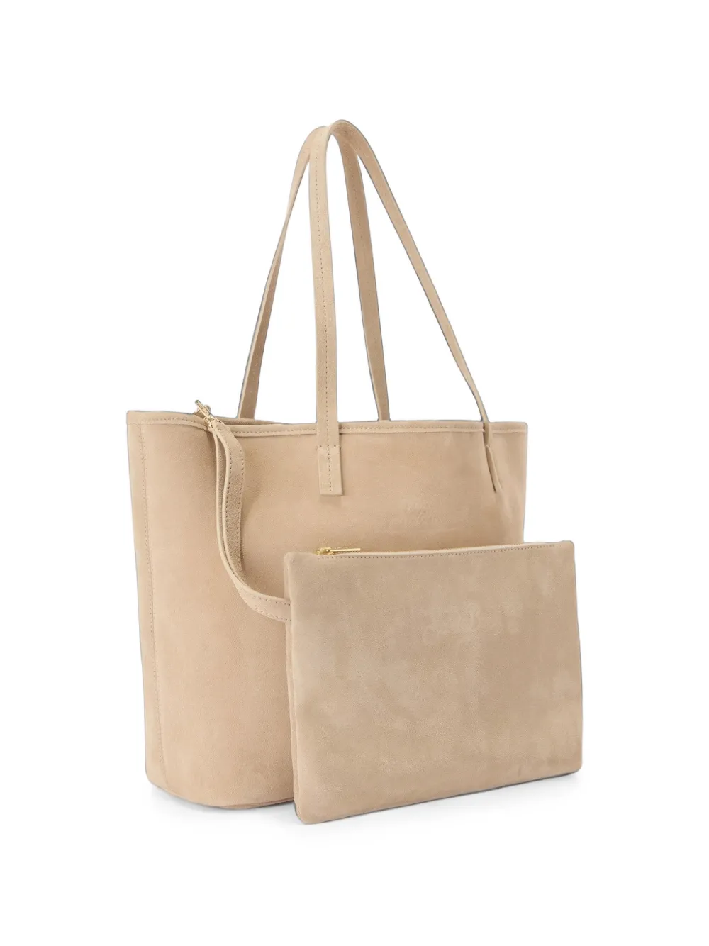 MC2 Saint Barth City suède tas Beige