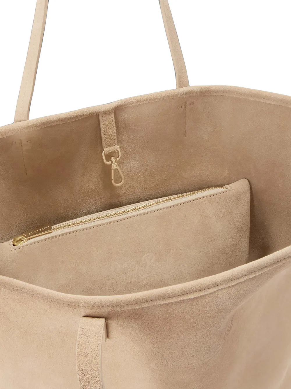 MC2 Saint Barth City suède tas Beige