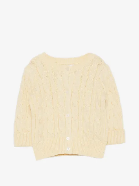 POLO RALPH LAUREN KIDS cable-knit cardigan
