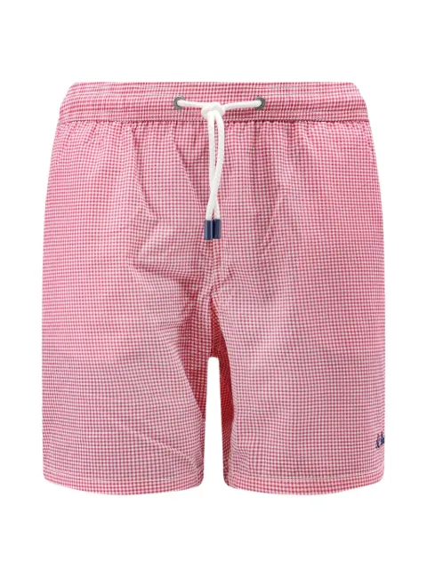MC2 Saint Barth gingham check swim shorts
