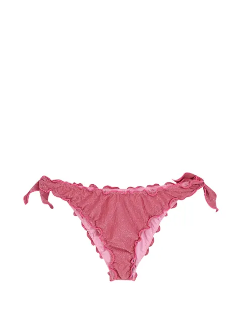 MC2 Saint Barth Moon drawstring ruffled bikini bottoms