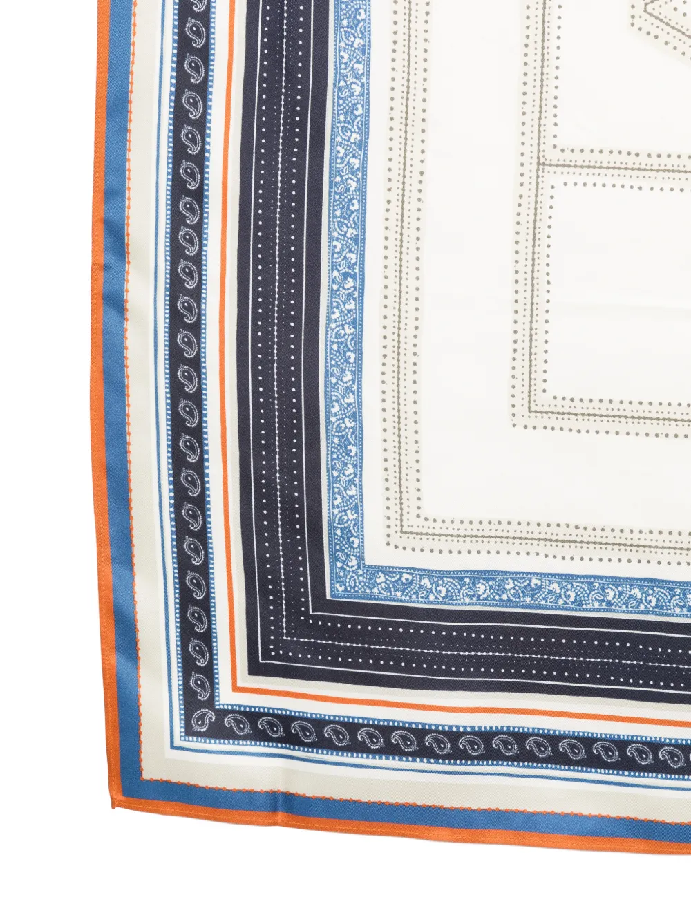 TOTEME Sjaal met geometrische print Beige