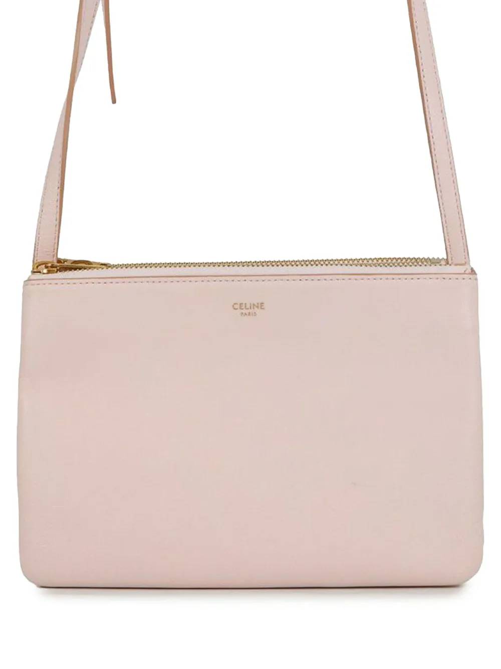 Celine Pre-Owned 2018-2026 Small Lambskin Trio crossbody bag - Rosa
