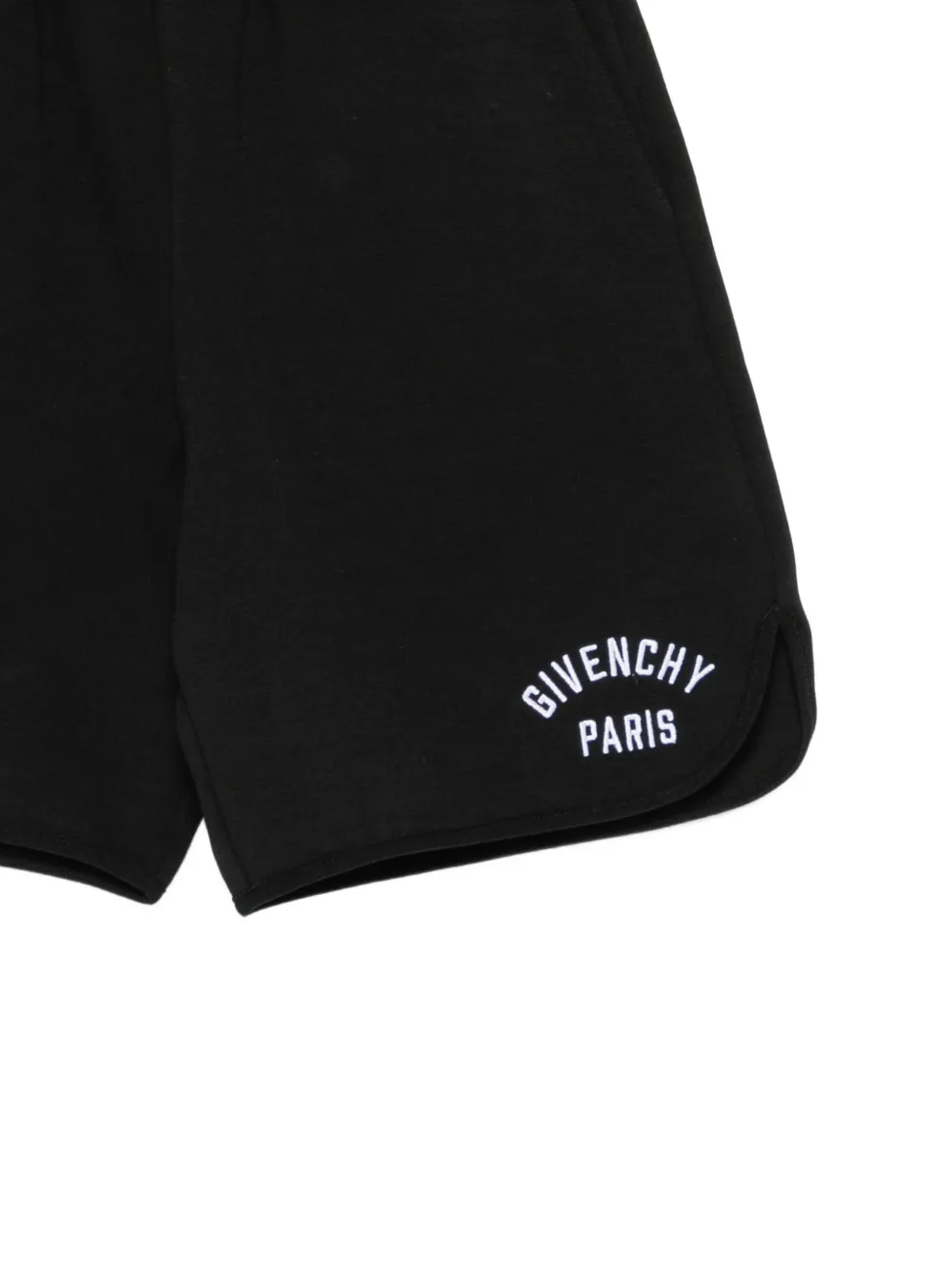 Givenchy Kids Shorts met elastische tailleband Zwart