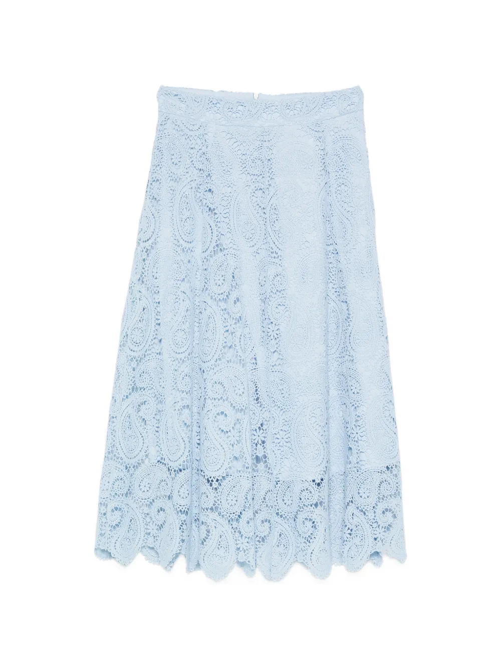 Paper Lace lace skirt - Blu