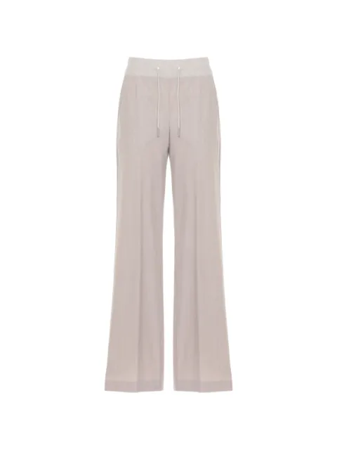 PANICALE pantalones anchos con cordones en la pretina