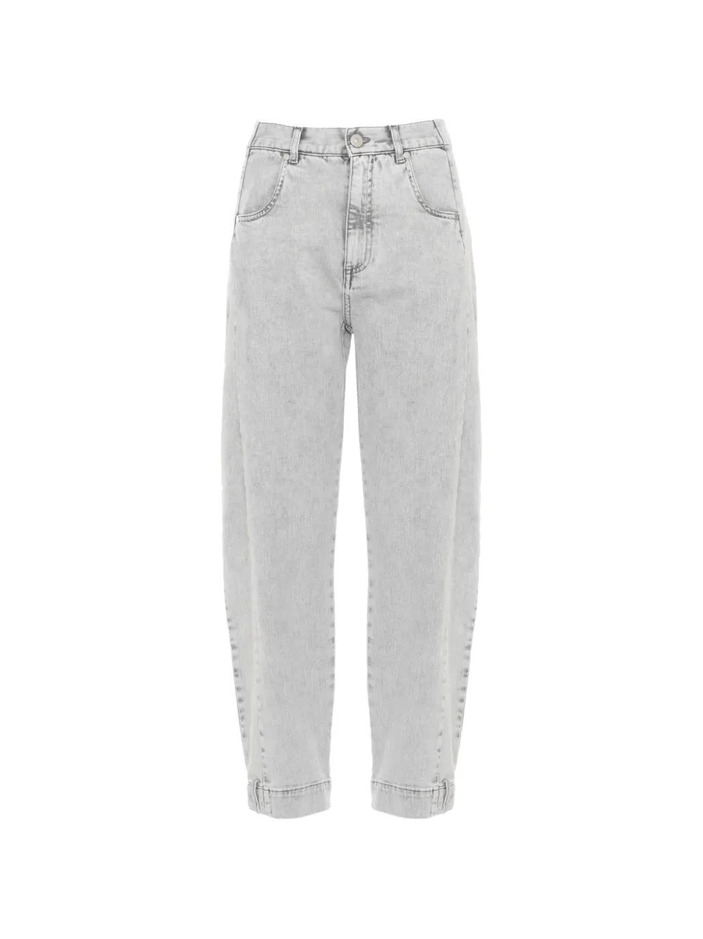 PANICALE cuffed jeans - Grigio