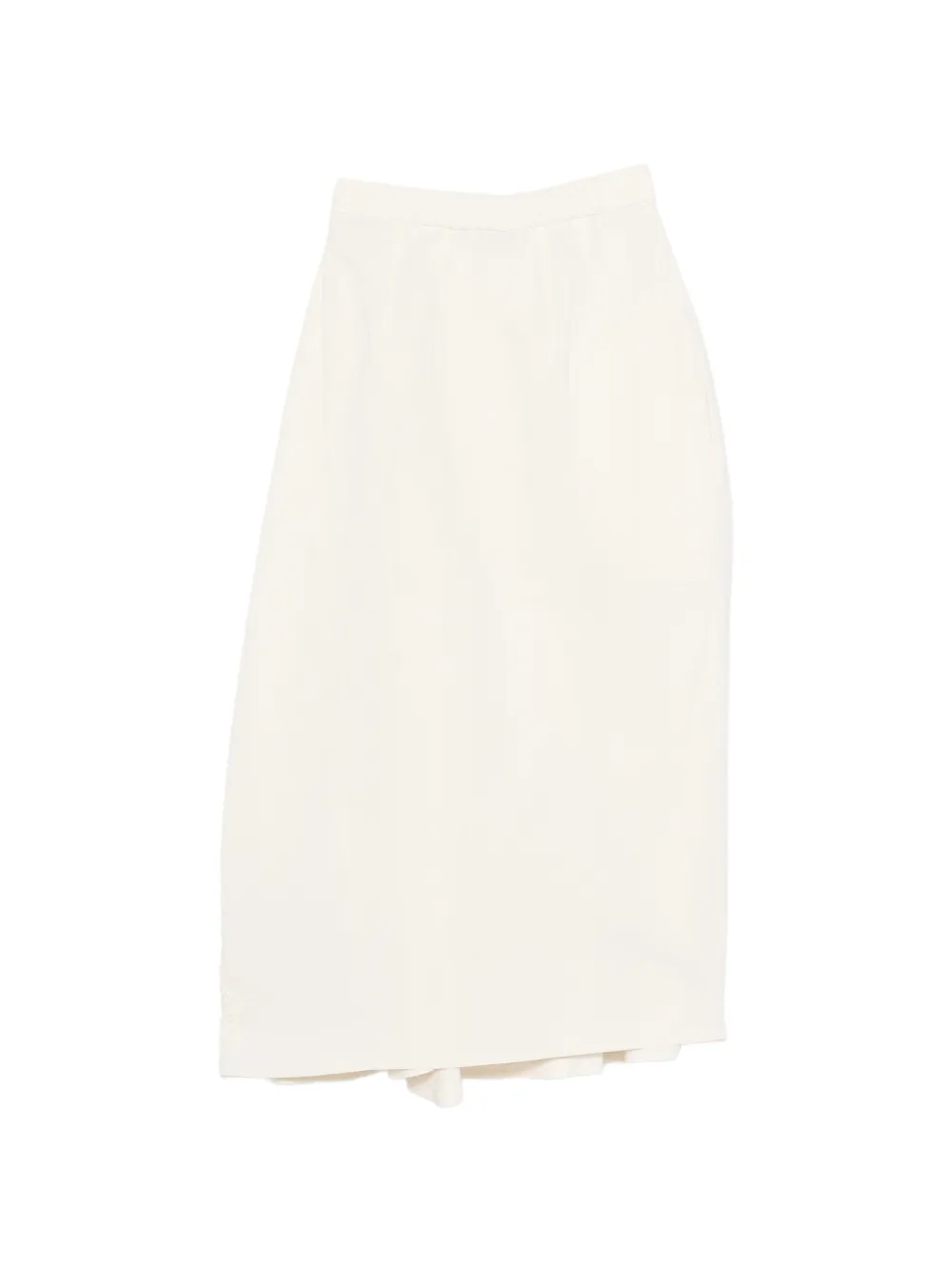 Gentry Portofino Midi-rok met applicatie Beige