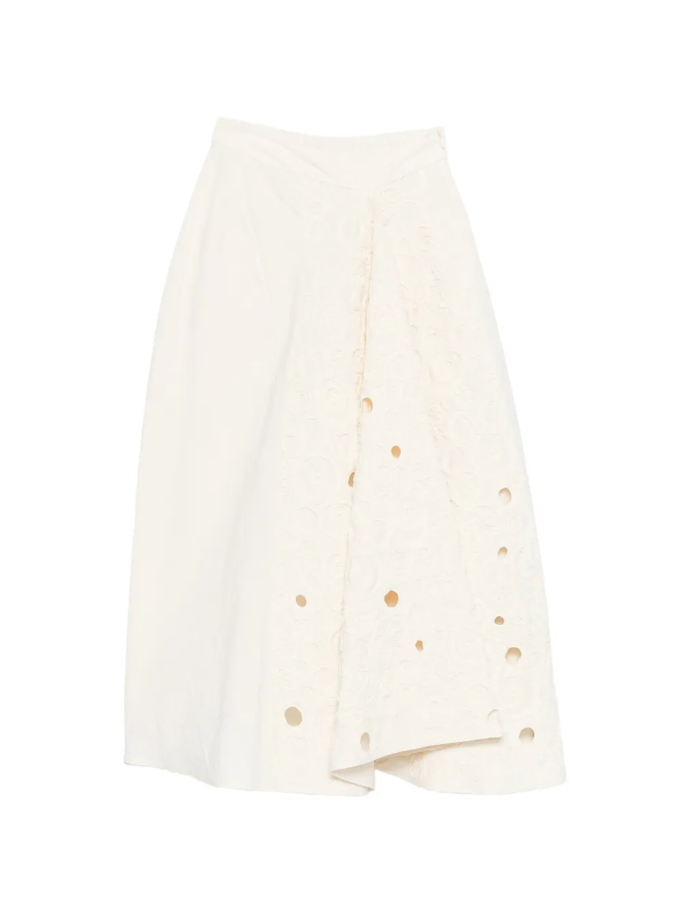 Gentry Portofino appliqué midi skirt - Toni neutri