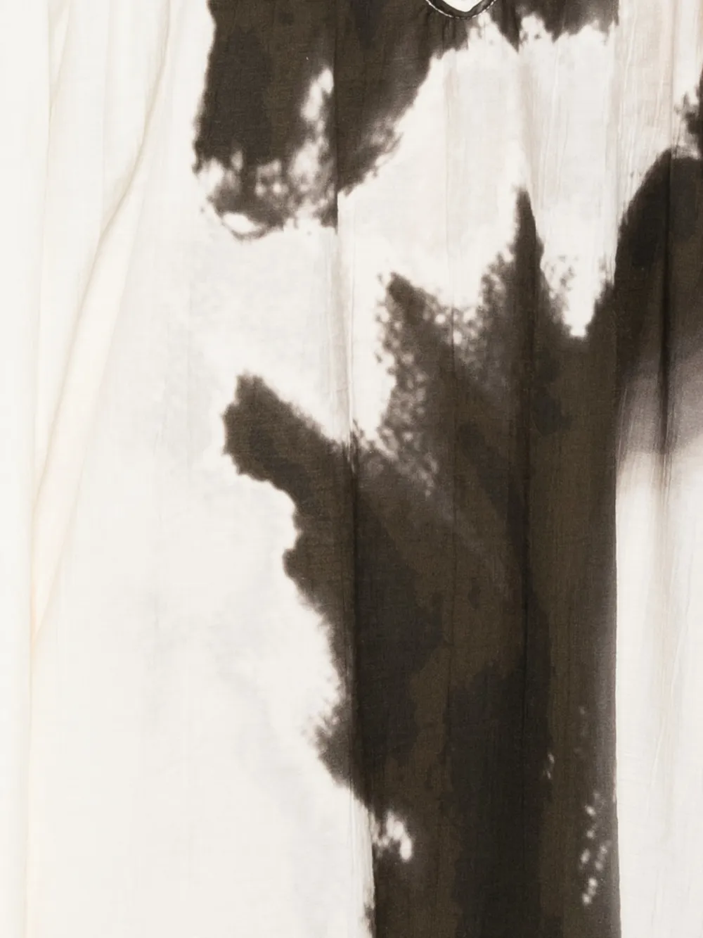 Gentry Portofino Jurk met abstracte print Wit
