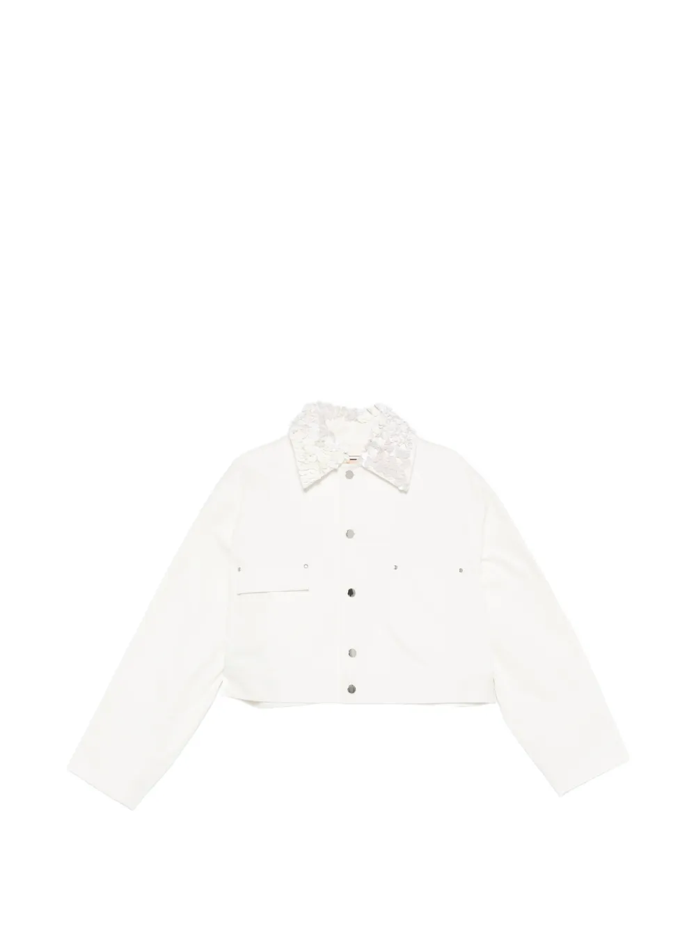 Plan C sequin-detail pocket jacket - Toni neutri