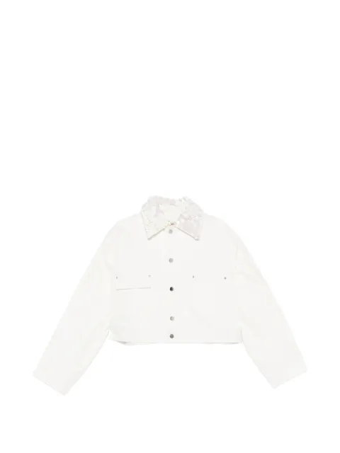 Plan C sequin-detail pocket jacket