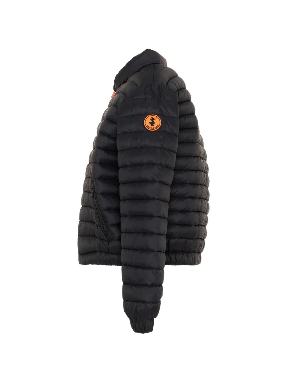 Save The Duck Kids Donsjack met rits Zwart