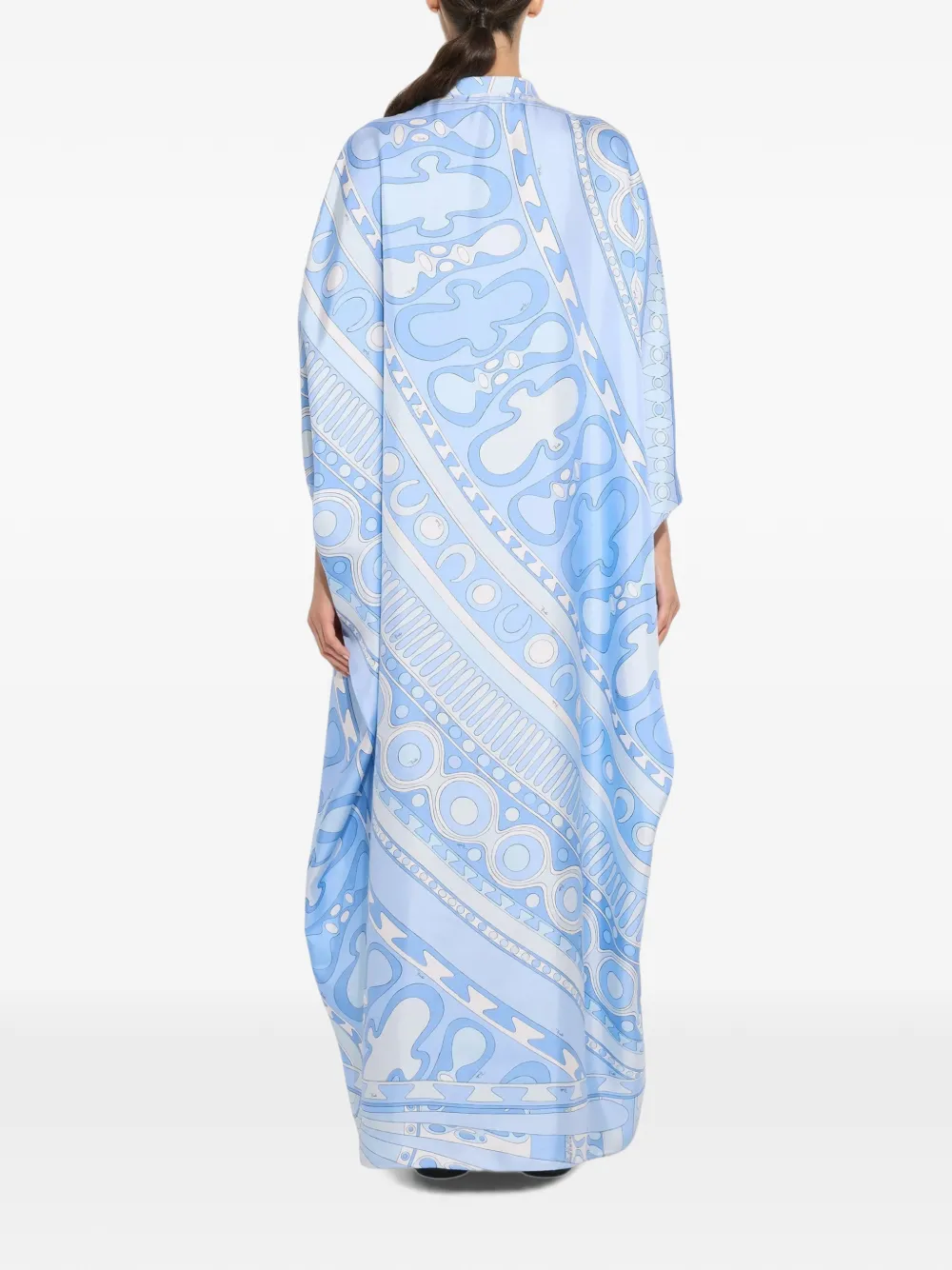 PUCCI Soleil tuniek met print Blauw