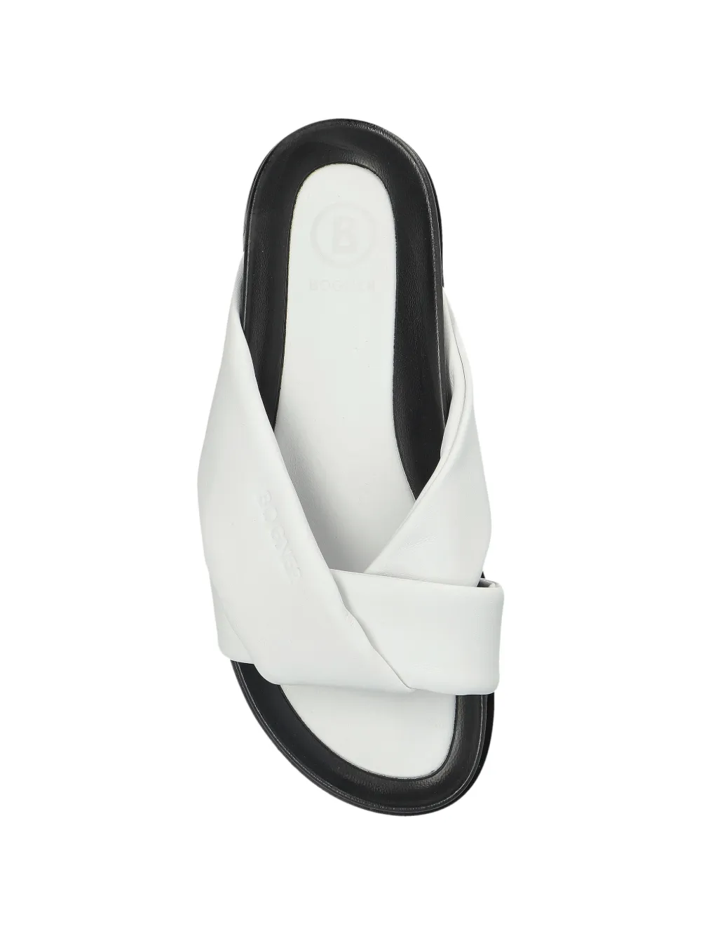 BOGNER twisted leather sneakers Wit