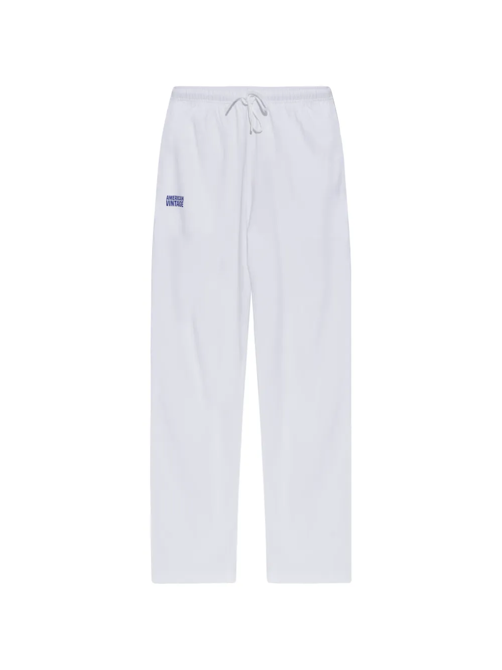 American Vintage Gixy drawstring-waist track pants - Bianco