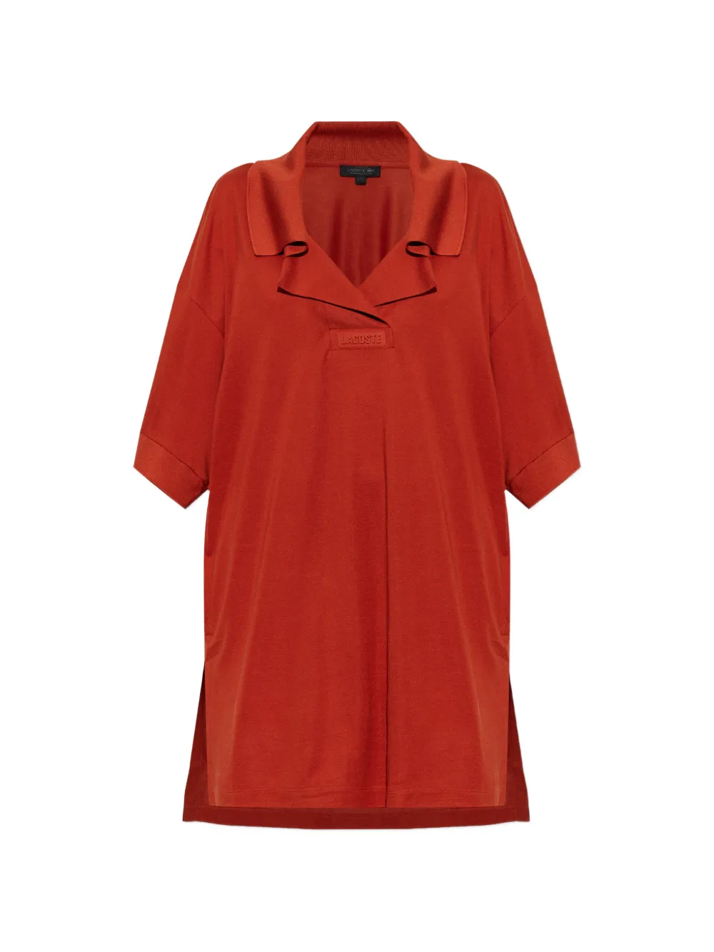 Lacoste Runway mini dress - Arancione