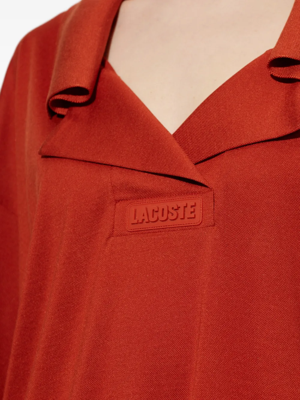 Lacoste Runway mini-jurk Oranje