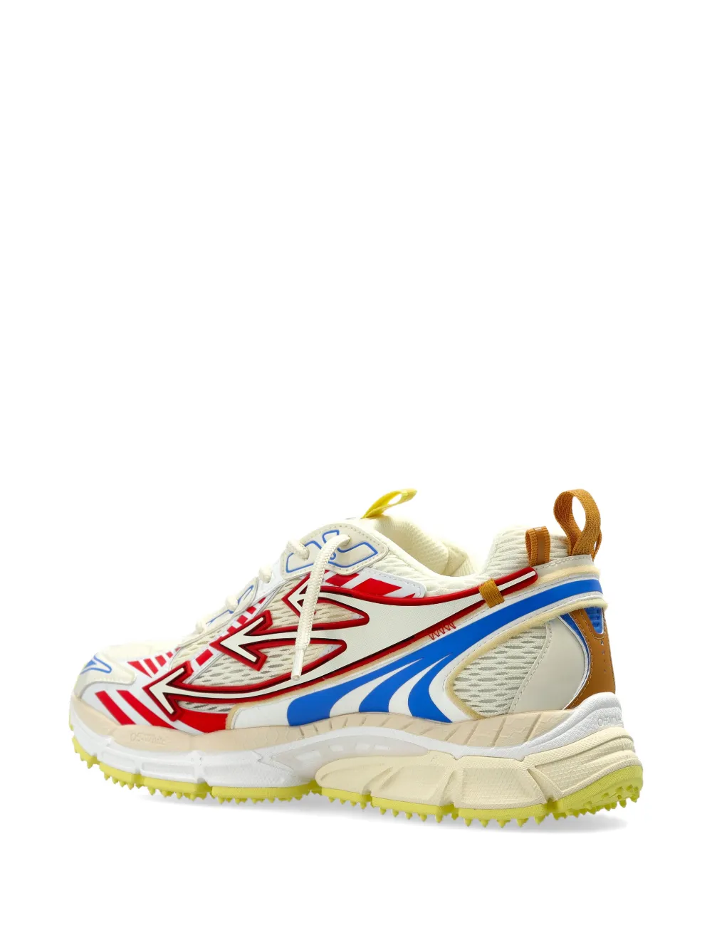 Off-White Be Right Back lace-up sneakers Beige