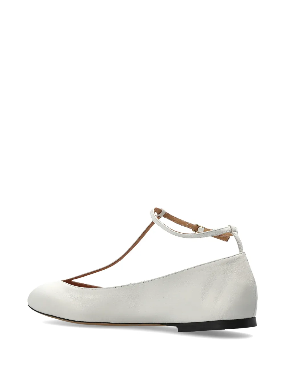 Odissì t-bar strap ballet flats Beige