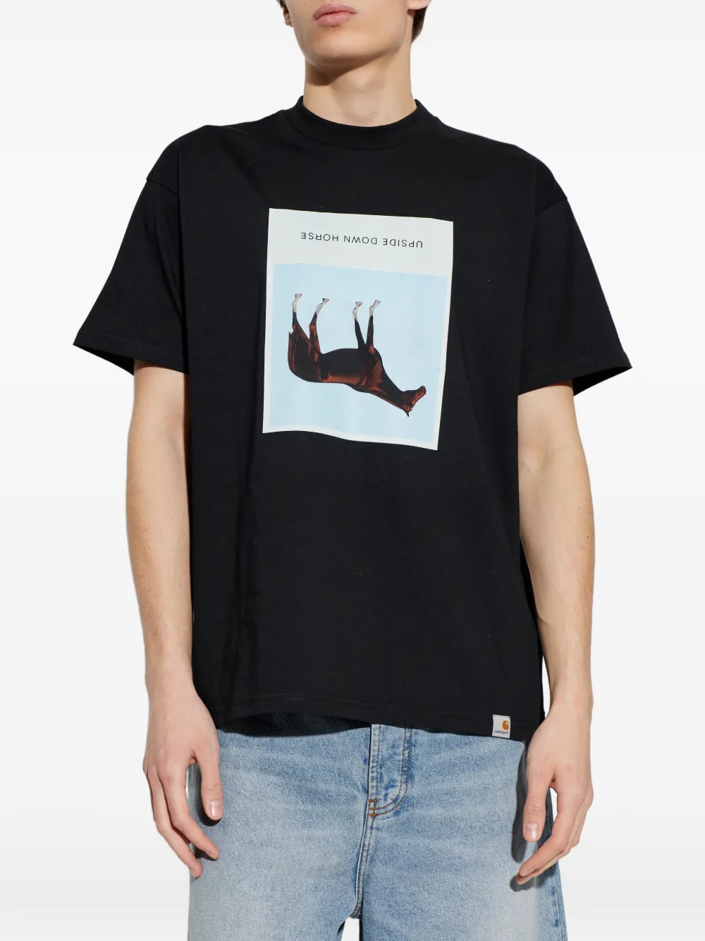 Carhartt WIP Sean Hamilton 03 T-shirt met grafische print Zwart
