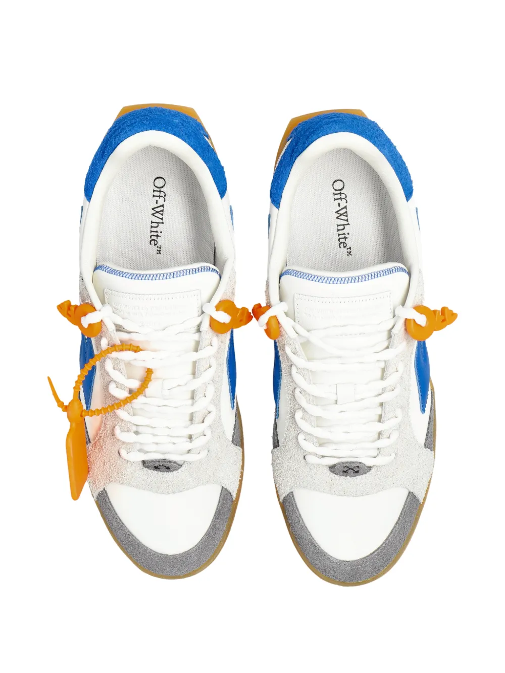 Off-White End Of Play panelled sneakers Wit