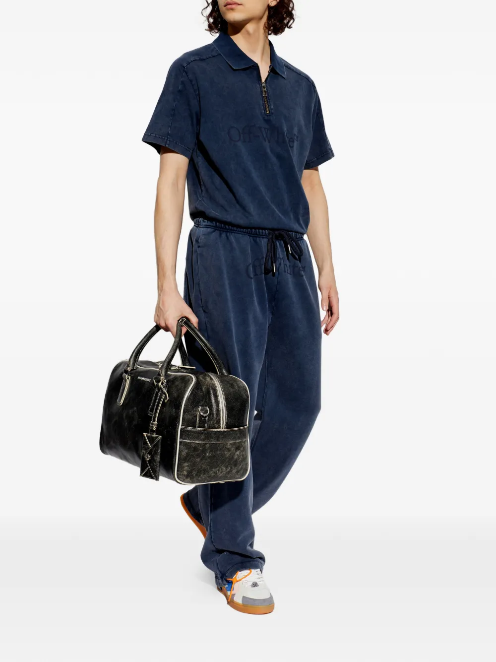 Off-White End Of Play panelled sneakers Wit