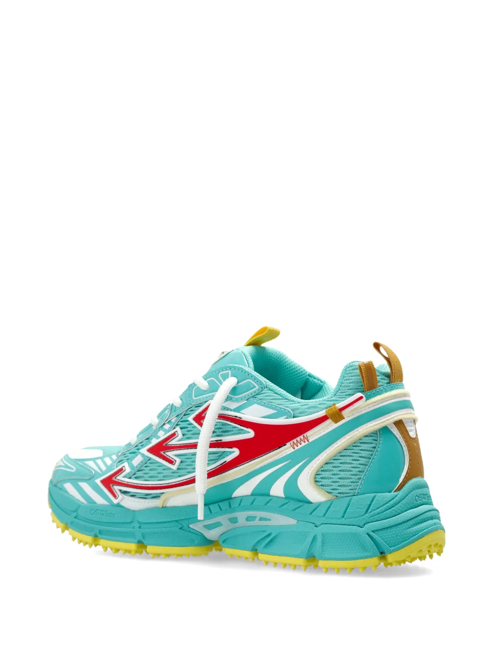 Off-White Be Right Back lace-up sneakers Blauw