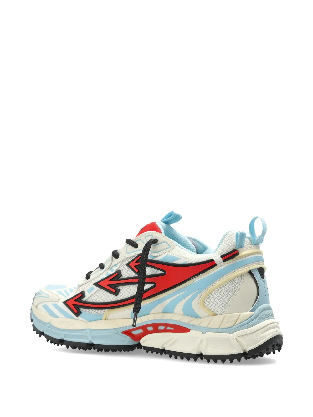 Off-White Be Right Back lace-up sneakers Rood