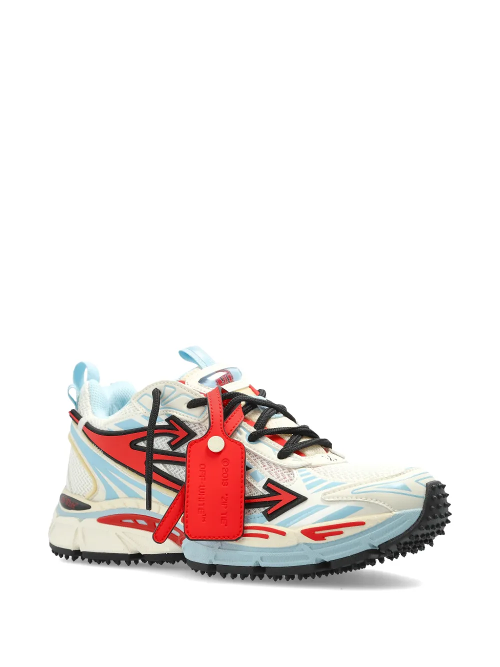 Off-White Be Right Back lace-up sneakers Rood