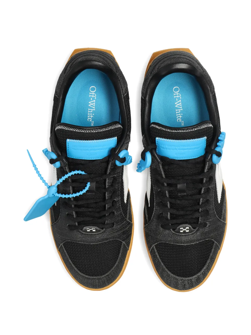 Off-White Arrow-motif sneakers Zwart